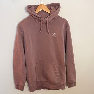 Adidas Originals Trefoil Hoodie Men’s Small Mauve Pullover